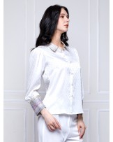 Boho Chic Spring Garden Shirt