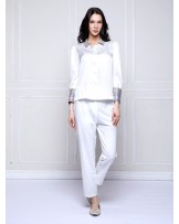 Boho Chic Spring Garden Shirt