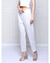 The Modern Tailored Off-White Trouser