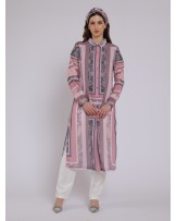 Pink Butterfly Tunic Shirt
