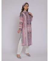 Pink Butterfly Tunic Shirt