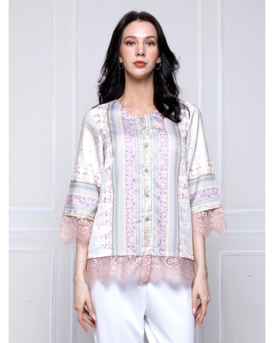 Boho Spring Garden Shirt