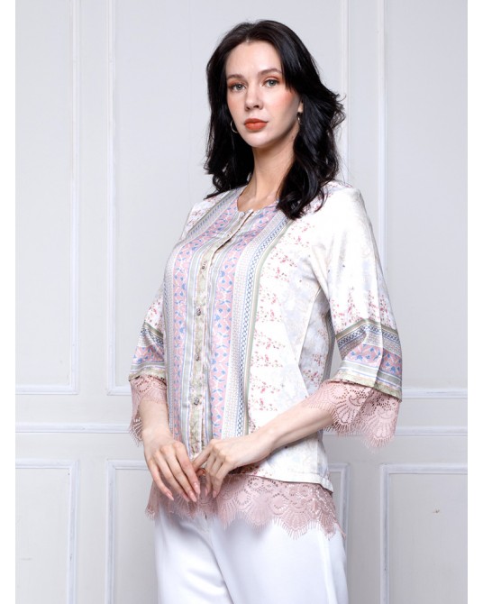 Boho Spring Garden Shirt