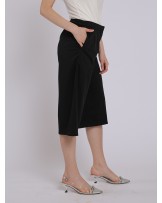 Black Cropped Culottes