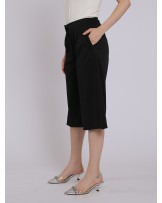 Black Cropped Culottes