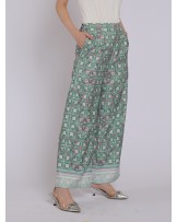 Pinkish Green Palazzo Pants