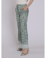 Pinkish Green Palazzo Pants