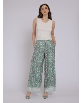Pinkish Green Palazzo Pants