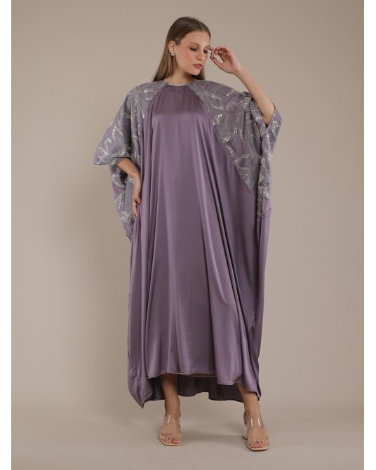 Taro Butterfly Kaftan Dress