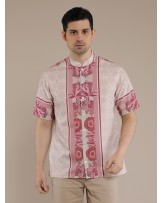 Pekalongan Peranakan Border Kaftan Shirt