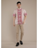 Pekalongan Peranakan Border Kaftan Shirt