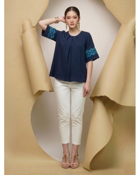 Celline Royal  Blouse