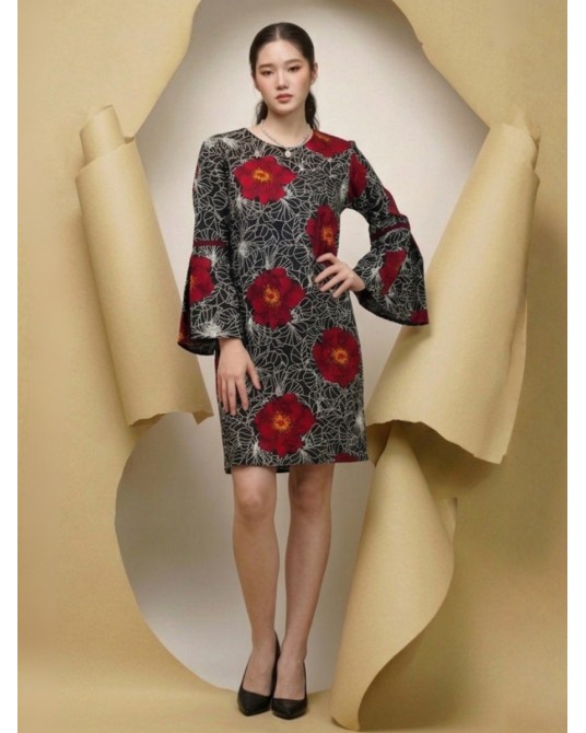 Mimosa Peony Bloom Dress