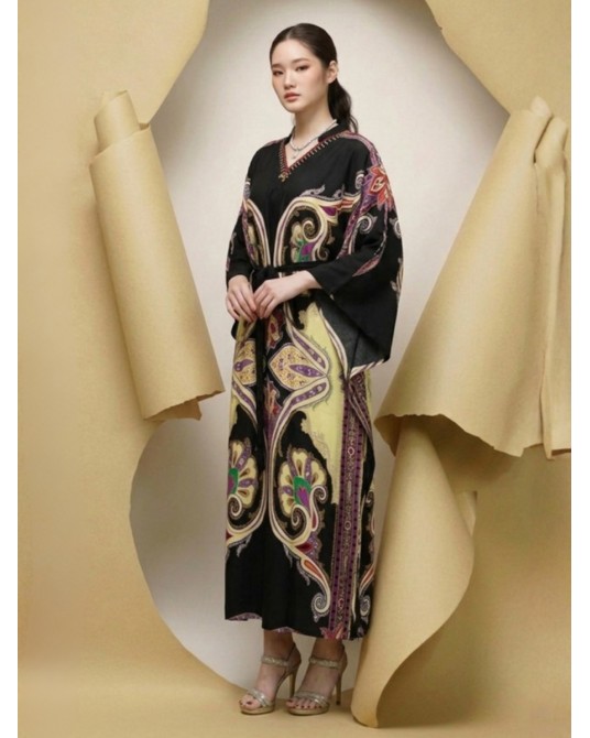 Royale Ustuni Kaftan Dress
