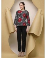 Clover Peony Bloom Blouse