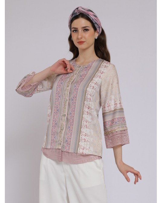 Boho Spring Garden Shirt