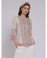 Boho Spring Garden Shirt