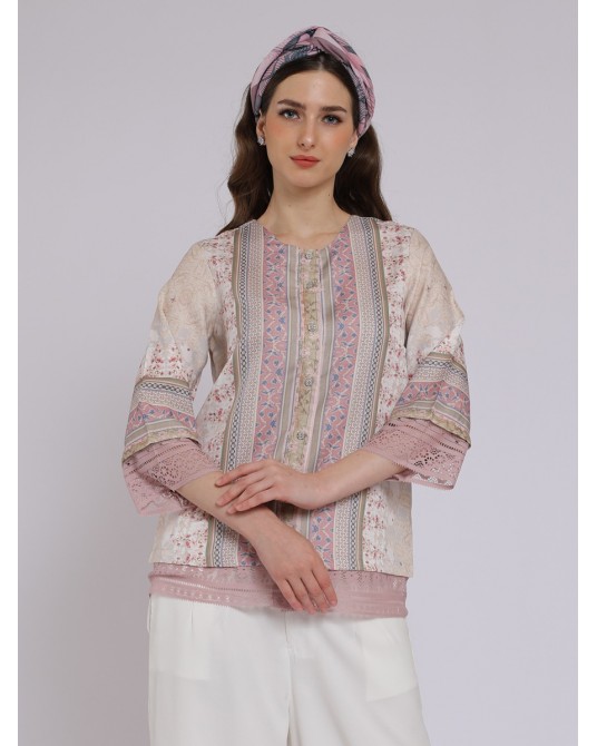 Boho Spring Garden Shirt