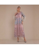 Pink Ethereal Abaya Dress
