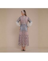 Pink Ethereal Abaya Dress