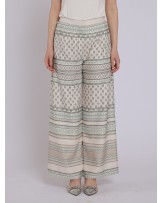 Green Suji Palazzo Pants