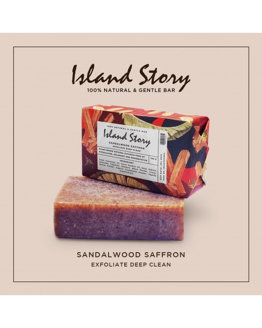 Sandalwood Saffron Soap 100 Gr