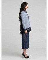 Elora Lace Denim Set