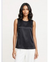 Freeya Black Satin Sleeveless